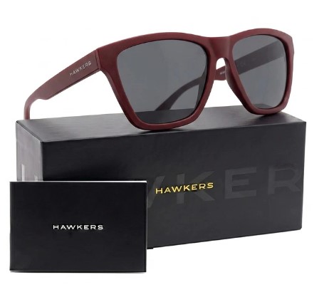 Lentes de Sol Hawkers One LS Burgundy Dark LIFTR11 - Talla 54mm