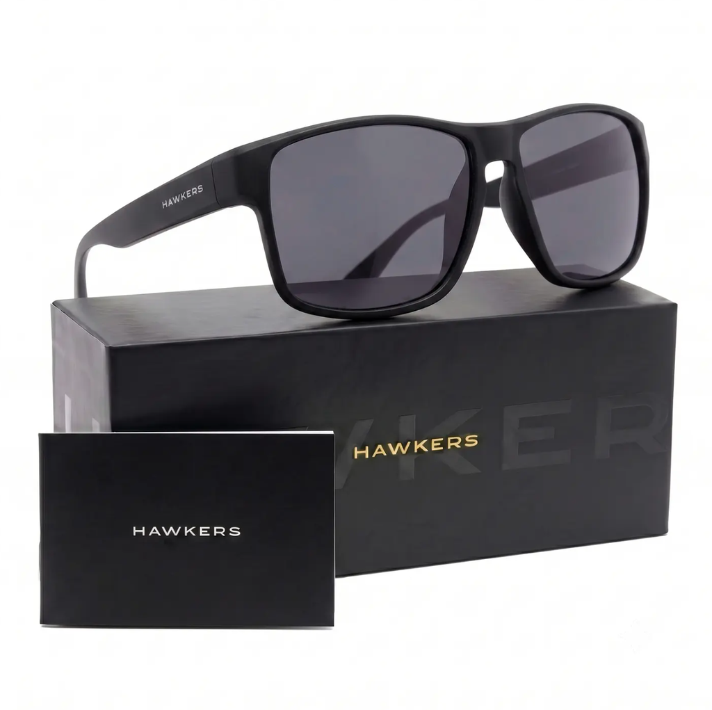 Lentes De Sol Polarizado Hawkers Faster Raw HFRA22BBTP Black