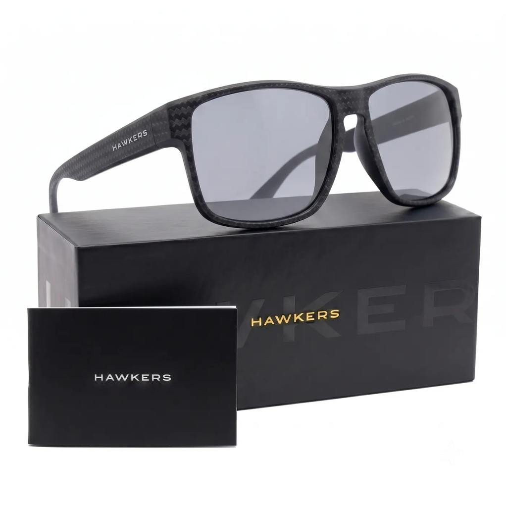 Lentes De Sol Polarizado Hawkers Faster Raw Carbon Fiber HFRA22NBTP