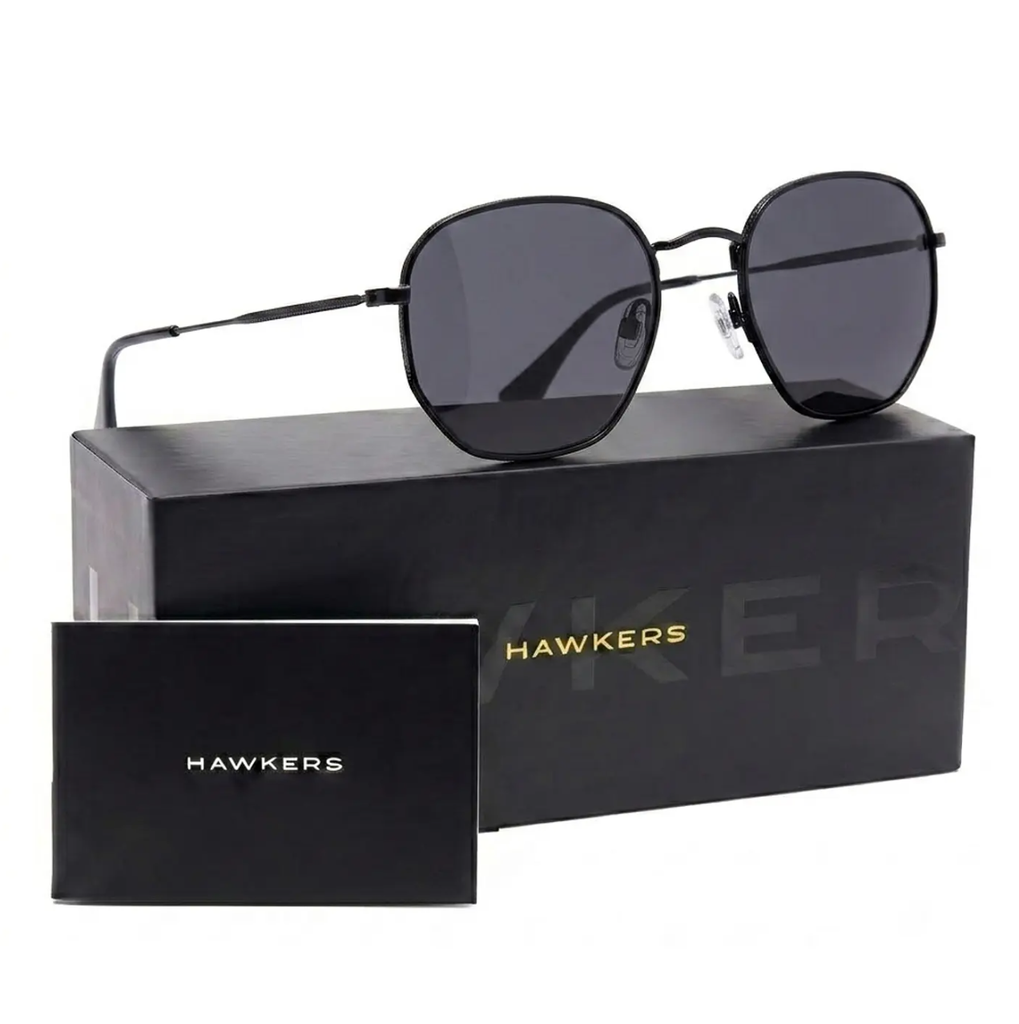 Lentes de Sol Polarizado Hawkers Sixgon Drive HSDR22BGMP Negro
