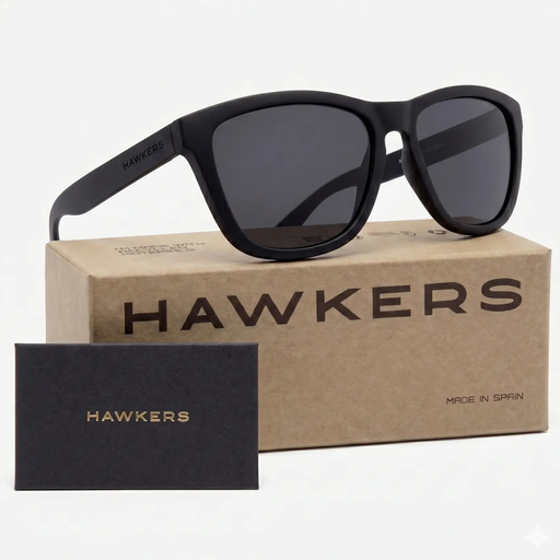 [8436579117436] Lentes de Sol Hawkers One Raw HONR21BBT0 Negro Mate  - Talla 54mm