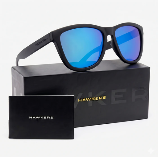 [8436579117474] Lentes de Sol Hawkers One Raw HONR21BLT0 Azul - Talla 54mm