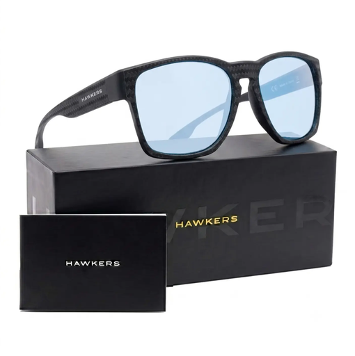 [8436617243523] Lentes De Sol Polarizado Hawkers Core Raw Carbon Fiber HCRA25NLTP