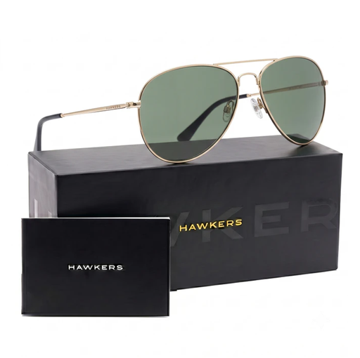 [8436579117900] Lentes De Sol Polarizado Hawkers Hawk Aviador HHAW22DEMP - Talla 61mm