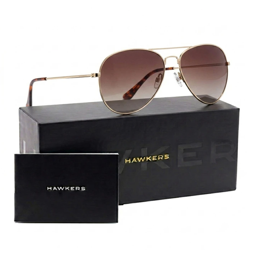 [8436579117917] Lentes De Sol Polarizado Hawkers Hawk Aviador HHAW22DWMP - Talla 61mm