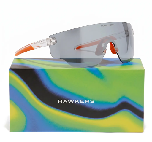 [8436603569828] Lentes De Sol Deportivo Hawkers Speed Transparent Chrome