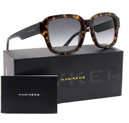 [8436617245206] Lentes de Sol Hawkers Azure HAZU26CGT0 Carey Unisex - Talla 52mm