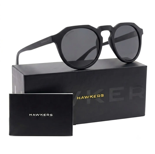 [8436553678199] Lentes de Sol Hawkers Carbon Black W18TR11 - Talla 51mm