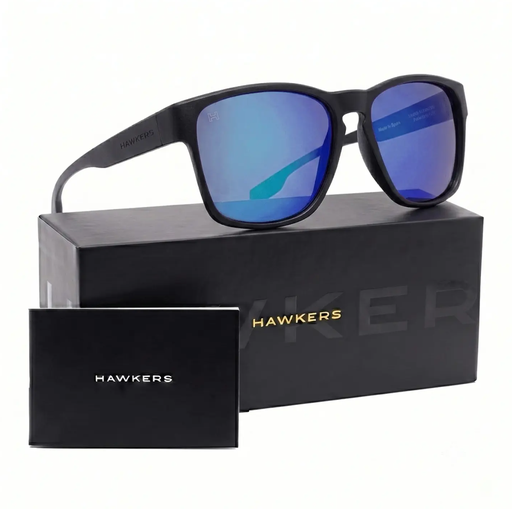 [8436603565103] Lentes de Sol Polarizado Hawkers Core Raw HCRA22BLTP Azul